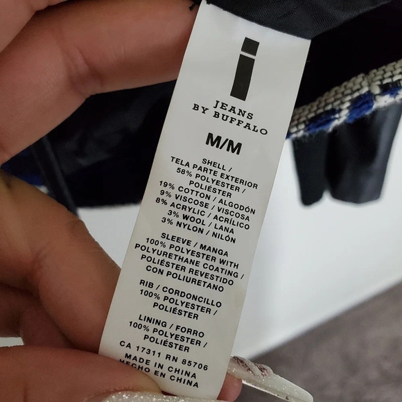 I JEANS BY BUFFALO NAVAJO MARCIE MOTO JACKET - Picture 7 of 9